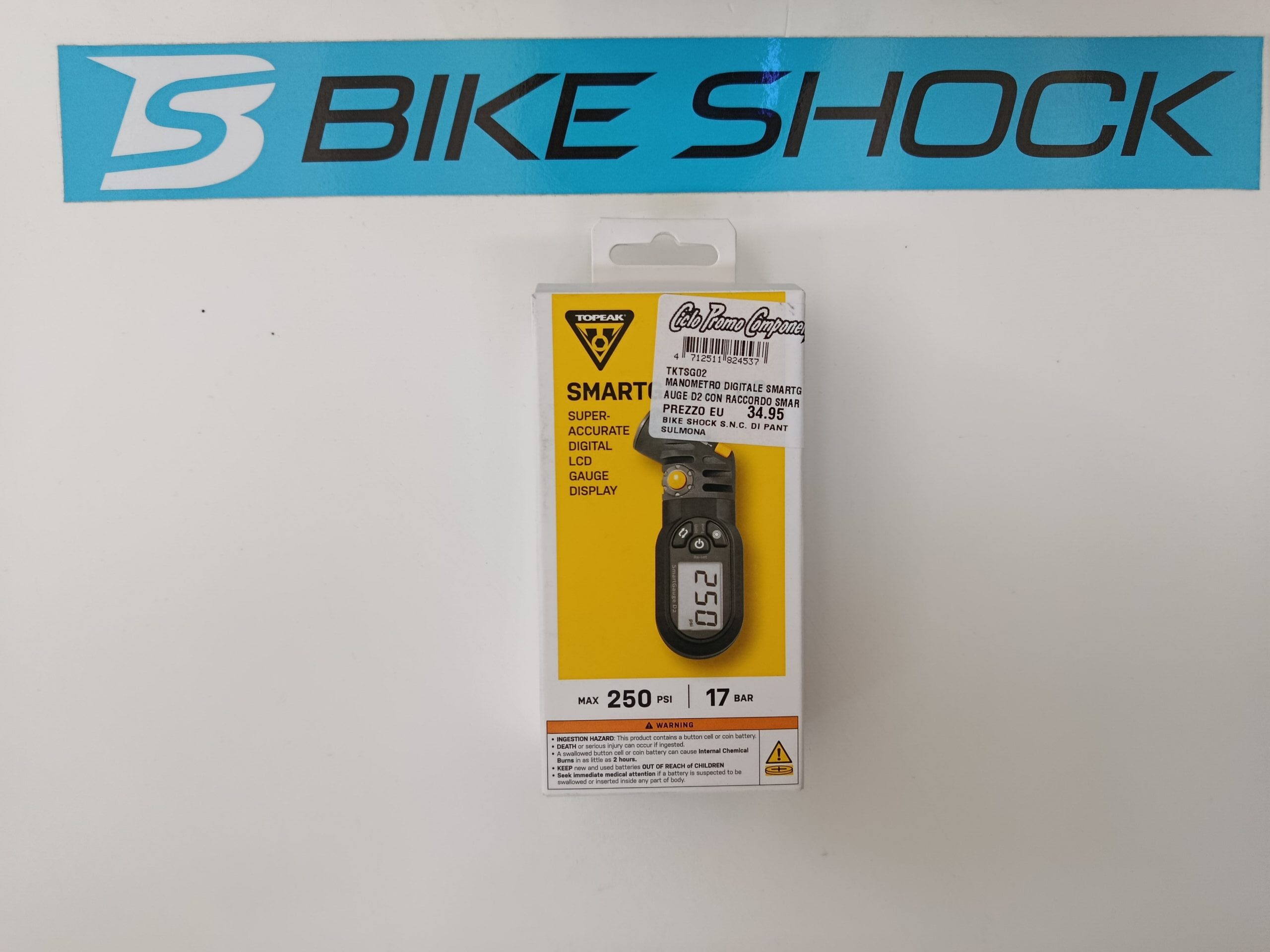 TOPEAK manometro digitale SMARTGAUGE D2